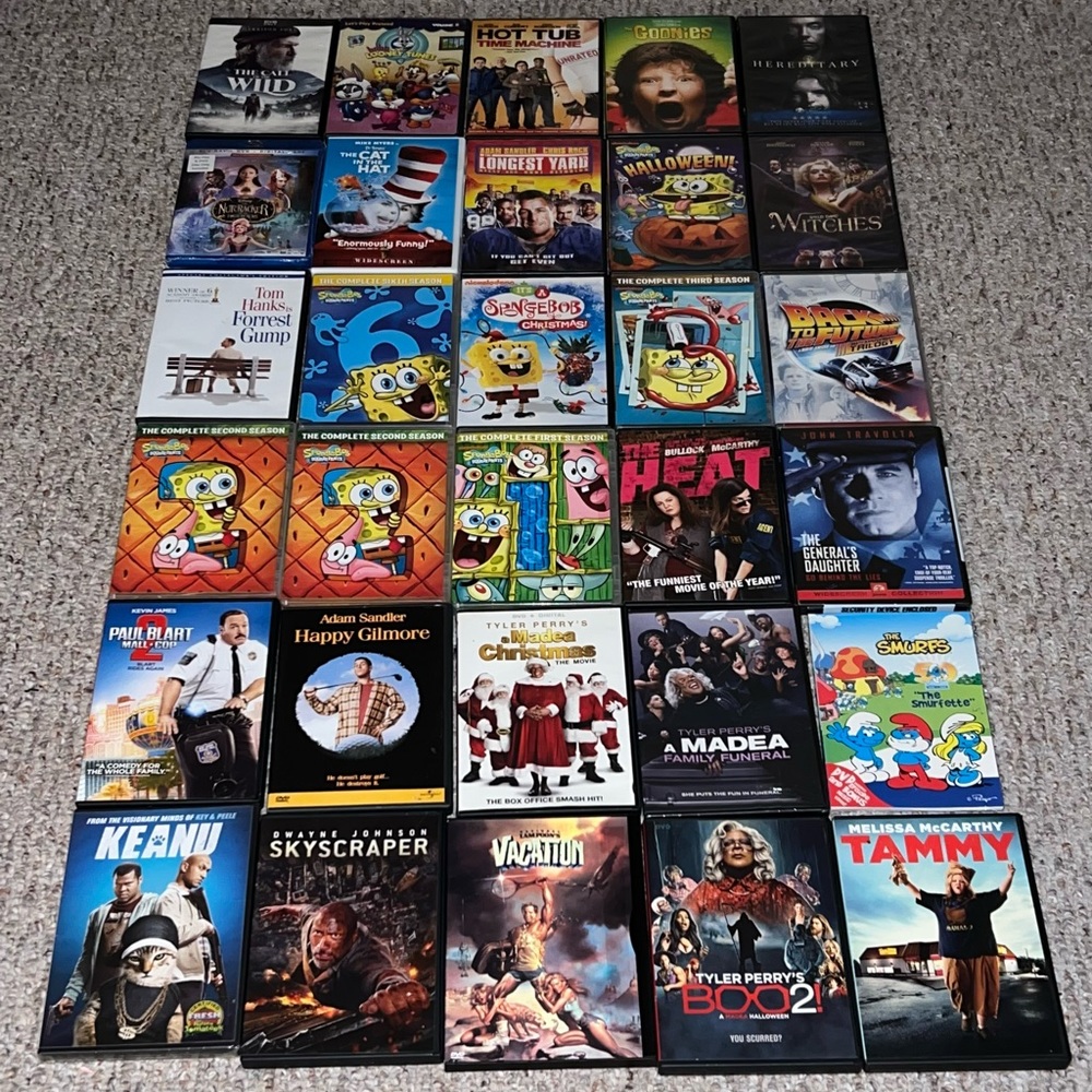 DVDs bundle